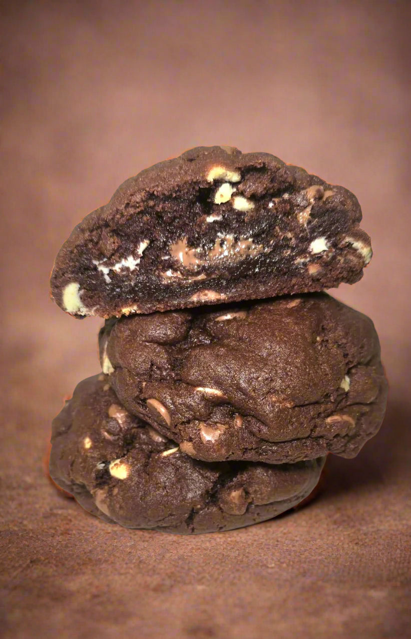 Triple Chocolate Buddy cookie